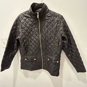 Tail Black light weight quilted jacket so medium